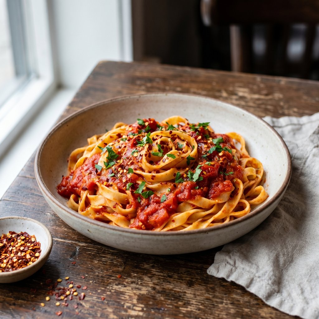 Tagliatelle Arrabiata